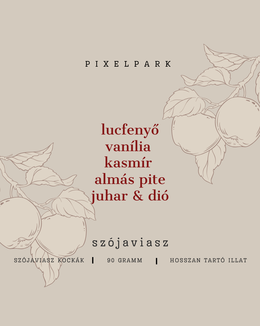 Karácsonyi Illatjegyzék minicsomag