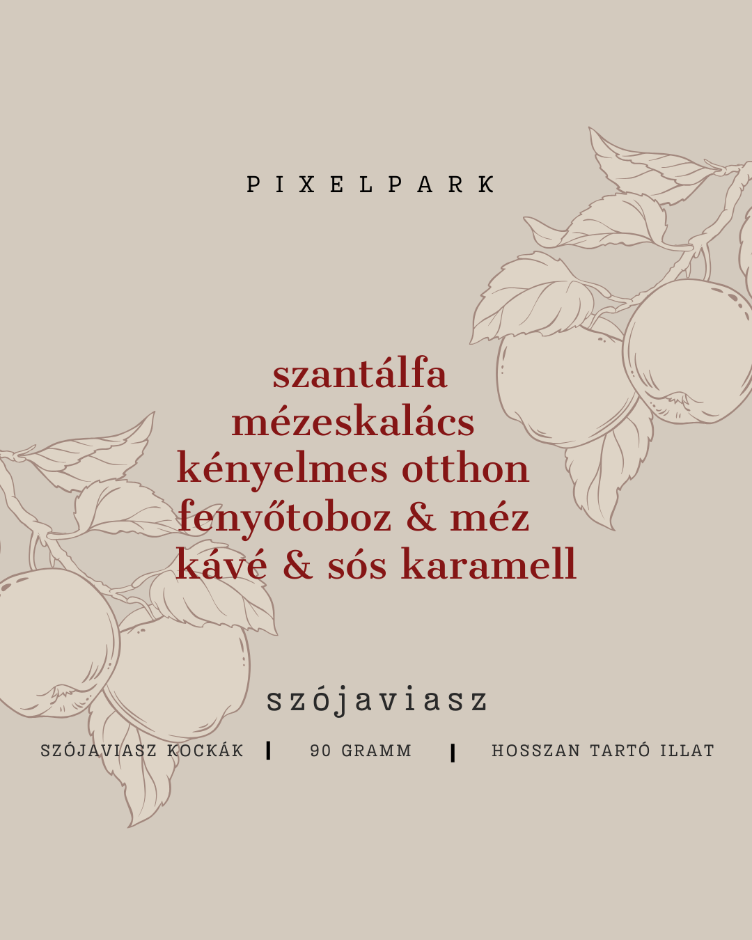 Karácsonyi Illatjegyzék minicsomag