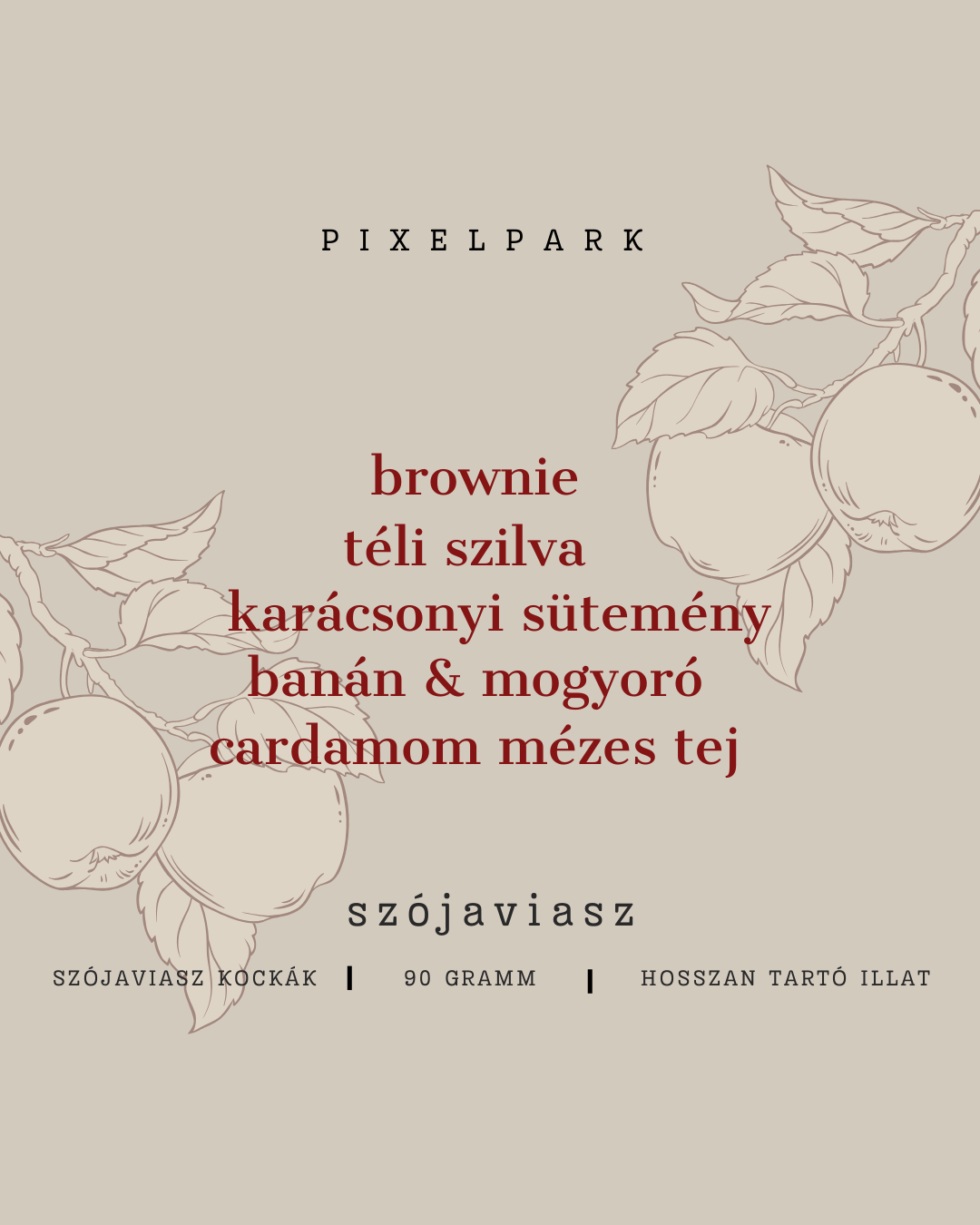 Karácsonyi Illatjegyzék minicsomag